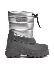 CMP Śniegowce Sneewy 3Q71294 Srebrny. Szare buty zimowe dziewczęce CMP, z materiału, bez zapięcia. Za 199.99 zł.