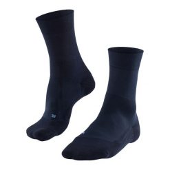 Skarpetki Falke GO2. Niebieskie skarpety męskie Falke, bez wzorów, z bawełny. Za 144.00 zł.