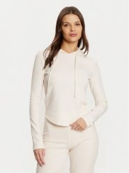 Guess Bluza V5RQ06 KCLH0 Écru Regular Fit. Bluzy damskie Guess, xs, z aplikacjami, z syntetyku, bez kaptura. Za 179.99 zł.