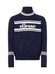 Ellesse Sweter z haftem - Pellini Mężczyźni niebieski|biały, L. Białe swetry przez głowę męskie Ellesse, l, bez wzorów, z dzianiny, bez kołnierzyka. Za 279.95 zł.