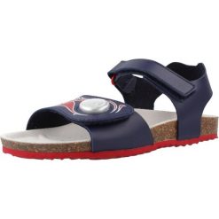 Sandały GEOX J GHITA BOY Niebieski. Niebieskie sandały męskie Geox, z syntetyku, bez zapięcia. Za 142.99 zł.