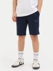 Jack & Jones Junior Szorty sportowe New Soft 12204818 Granatowy Slim Fit. Niebieskie szorty dla chłopców Jack & Jones Junior, bez wzorów, z bawełny, sportowe. Za 59.99 zł.