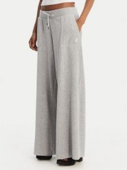 Juicy Couture Spodnie dresowe Yuka JCBBJ225803 Szary Wide Leg. Szare spodnie dresowe damskie Juicy Couture, xs, bez wzorów, z bawełny. Za 399.99 zł.