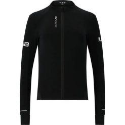 Kurtka termiczna damska Elite Lab Elite X1. Czarne kurtki sportowe damskie ELITE LAB, bez wzorów, z dresówki, bez kaptura, na fitness i siłownię. Za 223.00 zł.