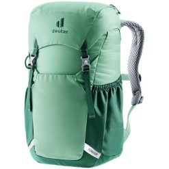 Plecak turystyczny dla dziecka Deuter Junior. Zielone torby i plecaki dziecięce Deuter, z materiału. Za 230.99 zł.