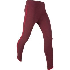 Legginsy sportowe ze stretchem, dł. 7/8, Level 1 bonprix czerwony klonowy melanż. Czerwone legginsy sportowe damskie bonprix, melanż. Za 27.99 zł.