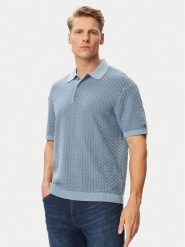 Tommy Hilfiger Polo MW0MW43246 Niebieski Regular Fit. Niebieskie koszulki polo męskie Tommy Hilfiger, m, bez wzorów, z bawełny, bez ramiączek. Za 649.99 zł.