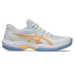Damskie buty do padla Asics GEL-Game FF. Białe obuwie sportowe damskie Asics, bez wzorów. Za 383.00 zł.