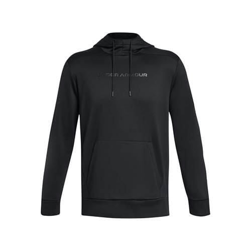 Bluzy sportowa męska Under Armour Fleece Graphic Hd. Czarne bluzy męskie Under Armour, m, bez wzorów, z kapturem. Za 396.00 zł.