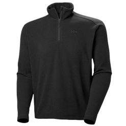 Bluza trekkingowa męska Helly Hansen Daybreaker 1/2 Zip. Czarne bluzy sportowe męskie Helly Hansen, m, bez wzorów, z materiału, bez kaptura. Za 368.50 zł.