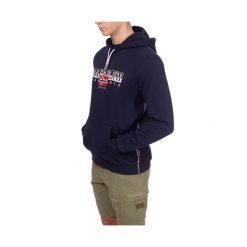 Bluza męska Napapijri B-Aylmer H. Niebieskie bluzy męskie Napapijri, m, bez wzorów, bez kaptura. Za 329.99 zł.