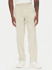 Lindbergh Spodnie materiałowe 30-008031 Beżowy Relaxed Fit. Brązowe spodnie materiałowe męskie Lindbergh, m, bez wzorów, z bawełny. Za 239.99 zł.