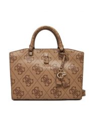 Guess Torebka HWOS96 55060 Brązowy. Brązowe torebki do ręki damskie Guess, z aplikacjami, ze skóry, bez dodatków. Za 359.99 zł.