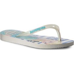 Japonki HAVAIANAS - K. Sl. Frozen Cf 4137266311 White/Royal. Sandały dziewczęce marki Havaianas. Za 89.00 zł.
