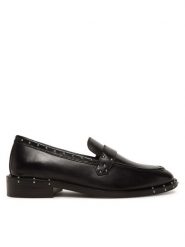 Bronx Lordsy Next-Wagon 66489-G Czarny. Czarne mokasyny damskie Bronx, ze skóry. Za 329.99 zł.