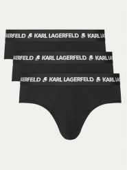 KARL LAGERFELD Komplet slipów A1M47152 Czarny. Czarne slipki męskie KARL LAGERFELD, m, bez wzorów, z bawełny. Za 199.99 zł.