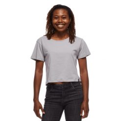 Koszulka turystyczna damska Black Diamond Pivot T-shirt. Czerwone koszulki sportowe damskie Black Diamond, xl, bez wzorów, sportowe, bez kołnierzyka. Za 190.50 zł.