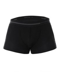 Bokserki męskie plus size Brubec COMFORT WOOL. Czarne bielizna termoaktywna męska Brubeck, m, bez wzorów, z wełny. Za 84.99 zł.