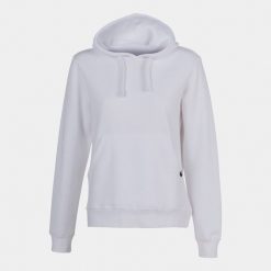 Bluza sportowa damska Joma Montana biała z kapturem. Białe bluzy sportowe damskie Joma, xs, bez wzorów, z kapturem. Za 134.99 zł.