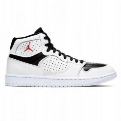 Buty do koszykówki męskie Nike Jordan Access. Czarne buty sportowe męskie Jordan, z materiału, bez zapięcia, do koszykówki. Za 499.99 zł.