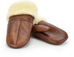 Rękawiczki dziecięce z jednym palcem 100% FUTERKO L dziecięce - długość od nadgarstka 19. Rękawiczki dziecięce TMC Naturalleather, bez wzorów, z futra. Za 59.00 zł.