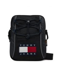 Tommy Jeans Saszetka Tjm Archive Reporter AM0AM13882 Czarny. Czarne saszetki męskie Tommy Jeans, z jeansu. Za 289.99 zł.