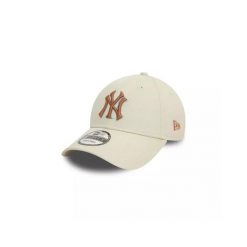 Czapka z daszkiem New Era MLB New York Yankees. Białe czapki i kapelusze męskie New Era, bez wzorów, sportowe. Za 148.95 zł.