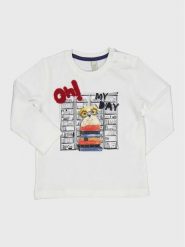 Birba Trybeyond Bluzka 999 54045 00 D Biały Regular Fit. Białe t-shirty i topy dla dziewczynek Birba Trybeyond, bez wzorów, z bawełny, bez ramiączek. Za 69.99 zł.