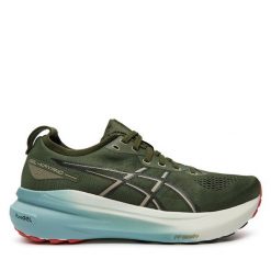 Buty do biegania Asics. Niebieskie buty sportowe męskie Asics, bez zapięcia, do biegania. Za 369.99 zł.