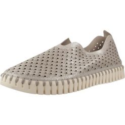 Buty ILSE JACOBSEN 179043 Srebrny. Szare obuwie sportowe damskie Ilse Jacobsen, trekkingowe. Za 275.99 zł.