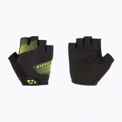 Rękawiczki rowerowe dziecięce ZIENER Casmiro-Z Junior. Czarne rękawiczki dziecięce Ziener, bez wzorów, z elastanu. Za 38.99 zł.