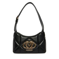 Torebka LOVE MOSCHINO. Czarne torebki do ręki damskie Love Moschino, bez wzorów, klasyczne, bez dodatków. Za 845.99 zł.