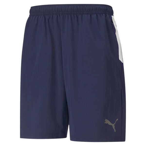 Szorty Puma Team Liga Sideline. Czarne krótkie spodenki sportowe męskie Puma, l, bez wzorów, z materiału. Za 160.95 zł.