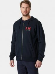 Bluza Męska Helly Hansen Logo 2.0. Niebieskie bluzy męskie Helly Hansen, m, bez wzorów, z bawełny, z kapturem. Za 419.00 zł.