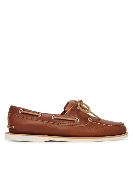 Timberland Półbuty TB0A4187EM61 Brązowy. Brązowe półbuty na co dzień męskie Timberland, ze skóry, bez zapięcia. Za 664.99 zł.