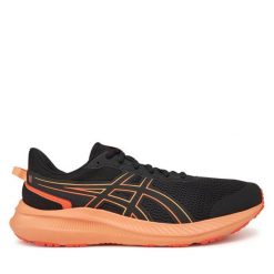 Buty do biegania Asics. Czarne buty sportowe męskie Asics, bez zapięcia, do biegania. Za 219.99 zł.