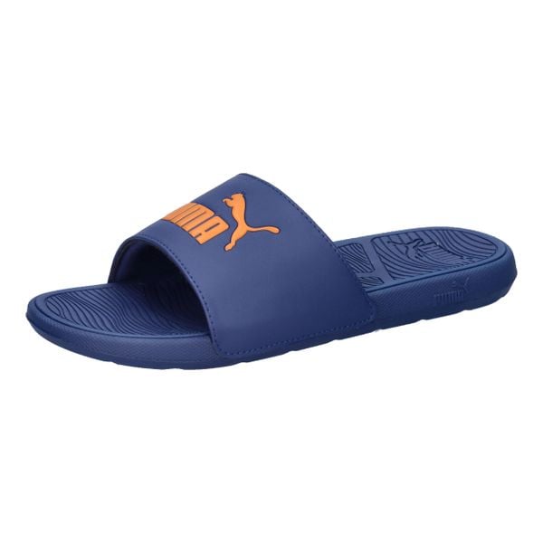 Klapki męskie Puma Cool Cat 2.0. Fioletowe klapki męskie Puma, z materiału, eleganckie. Za 164.00 zł.