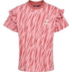 T-shirt dla dziewczynki Hummel hmlSOPHIA. Brązowe t-shirty i topy dla dziewczynek Hummel, bez wzorów, z bawełny, bez ramiączek. Za 154.10 zł.