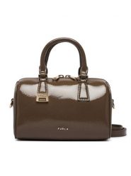 Furla Torebka Olivia Mini WE00933 BX4758 4903S Brązowy jasny. Brązowe torebki do ręki damskie Furla, bez wzorów, z lakierowanej skóry, lakierowane, bez dodatków. Za 1,299.00 zł.