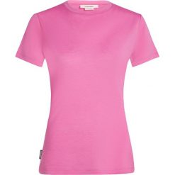 Koszulka damska Icebreaker Merino 150 Tech Lite III SS. Czerwone t-shirty damskie Icebreaker, xl, bez wzorów, z materiału, bez kołnierzyka. Za 354.35 zł.