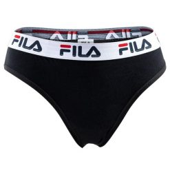 . Czarne bokserki damskie Fila, xl, bez wzorów, z bawełny. Za 127.99 zł.