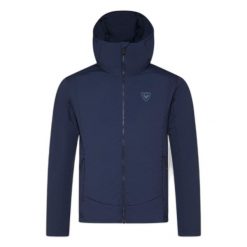 Kurtka narciarska z kapturem Rossignol Opside. Niebieskie kurtki snowboardowe damskie Rossignol, bez wzorów, z kapturem, narciarskie. Za 1,011.00 zł.