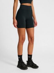 Szorty damskie Hummel HIIT. Czarne szorty damskie Hummel, na jesień, m, z aplikacjami, z materiału. Za 213.00 zł.