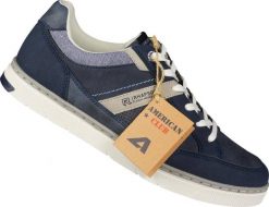 American Club Męskie buty sportowe MRH-76NA 44. Trampki męskie American CLUB, bez wzorów, sportowe, bez zapięcia. Za 139.00 zł.