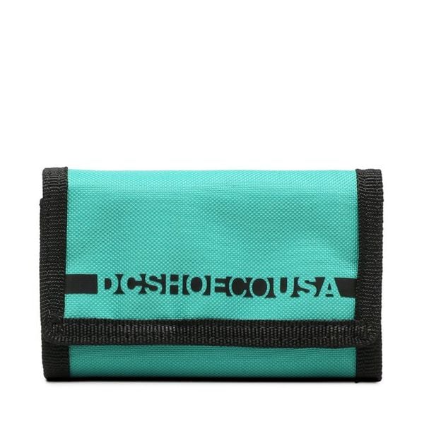 Portfel DC Shoes. Zielone portfele męskie DC Shoes, bez wzorów. Za 49.99 zł.