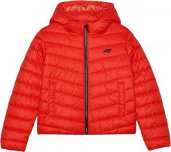 Kurtka puchowa dla chłopca 4F M460 pomarańczowa 4FJWAW24TDJAM460 70S 152cm. Brązowe kurtki i płaszcze dla chłopców 4f, bez wzorów, z puchu, sportowe, bez kaptura. Za 131.99 zł.