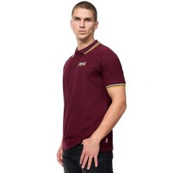 Koszulka polo o klasycznym kroju Lonsdale Velton. Czerwone koszulki polo męskie Lonsdale, l, bez wzorów, klasyczne, bez ramiączek. Za 230.00 zł.