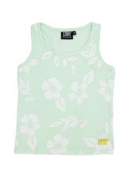 Koszulka z krótkim rękawem dla dziewcząt z małym logo Foil. Białe t-shirty i topy dla dziewczynek LEONE 1947 APPAREL, bez wzorów, bez ramiączek. Za 42.06 zł.