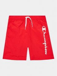 Champion Szorty sportowe 306107 Czerwony Regular Fit. Czerwone szorty dla chłopców Champion, bez wzorów, z syntetyku, sportowe. Za 109.99 zł.