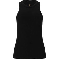 Koszulka do jogi Athlecia Lankae Top. Czarne t-shirty damskie Endurance, bez wzorów, z bawełny, bez kołnierzyka. Za 139.99 zł.